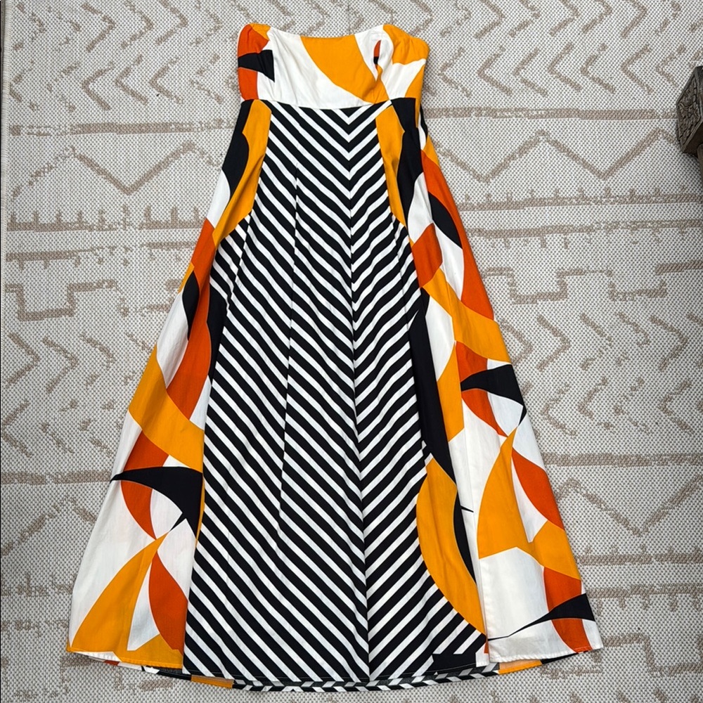 Colorful Geometric Maxi Dress Anthropologie/Tabitha